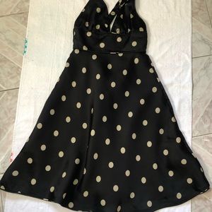 JCrew polka dot dress